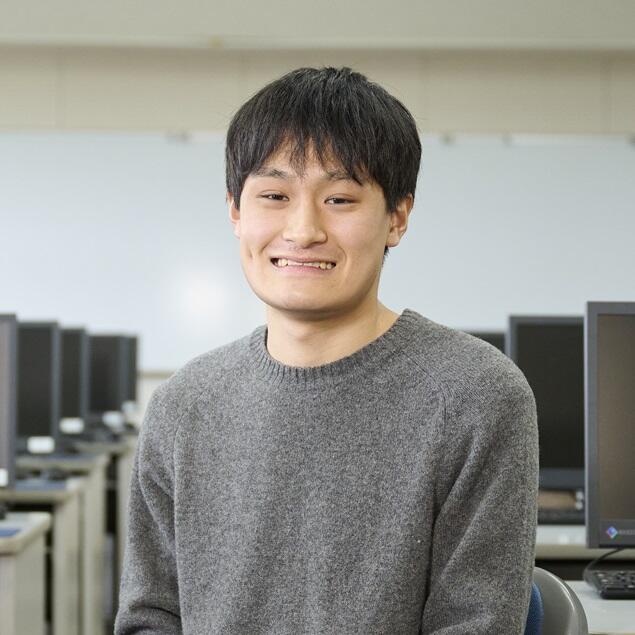 工学部 電子システム工学科 栄留康さん